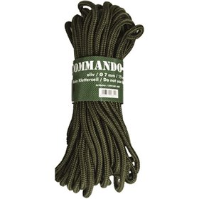 Mil-Tec Commando Rope Σχοινί 7χιλ. 15μ. Λαδί