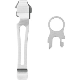 Leatherman Pocket Clip & Lanyard White Leatherman Pocket Clip & Lanyard White