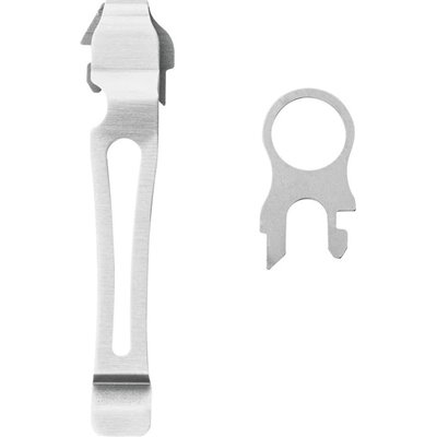 Leatherman Pocket Clip &amp Lanyard White