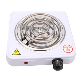 Ηλεκτρική Φορητή Εστία 1000W Λευκή