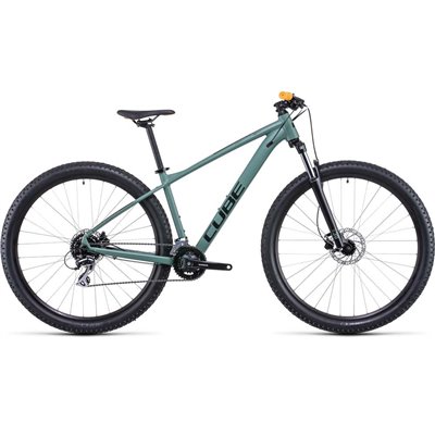 Cube Aim Pro 29" 2022 Πράσινο Mountain Bike με 8 Ταχύτητες και Δισκόφρενα