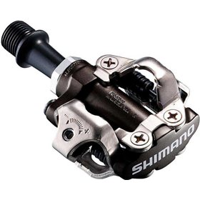 Shimano PD-M520L Πετάλια Ποδηλάτου Κουμπωτά Μαύρα