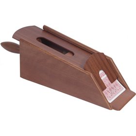 Supergifts Ξύλινο Σαμπό Wenge για 6 Τράπουλες Supergifts Ξύλινο Σαμπό Wenge για 6 Τράπουλες