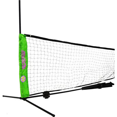 Topspin Mini Tennis Net - 6 m Black