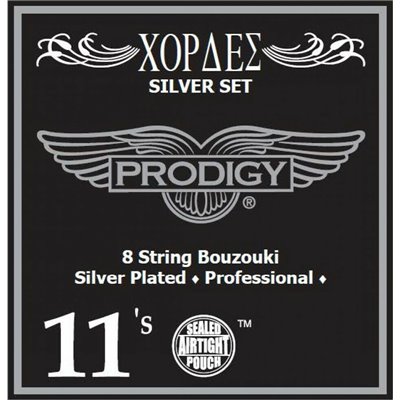 Prodigy Silver 8 String Bouzouki 11-28