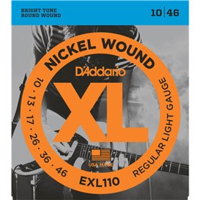 Daddario XL Nickel Regular Light 10-46Κωδικός: EXL110  Daddario XL Nickel Regular Light 10-46Κωδικός: EXL110