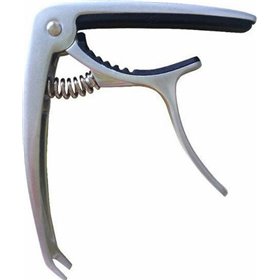 FZone Μεταλλικό Καποτάστο Τύπου Μανταλάκι για Ηλεκτρική Κιθάρα FC-76 Capo σε Ασημί Χρώμα FZone Μεταλλικό Καποτάστο Τύπου Μανταλάκι για Ηλεκτρική Κιθάρα FC-76 Capo σε Ασημί Χρώμα