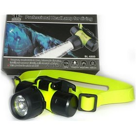 Bailong Φακός Κατάδυσης Led Κεφαλής για Βάθος έως 50m Bailong Φακός Κατάδυσης Led Κεφαλής για Βάθος έως 50m