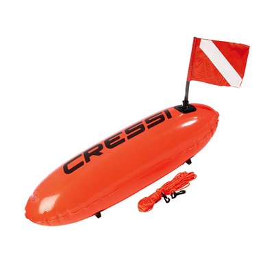 CressiSub Σημαδούρα Τορπίλη Torpedo Float Buoy 7′