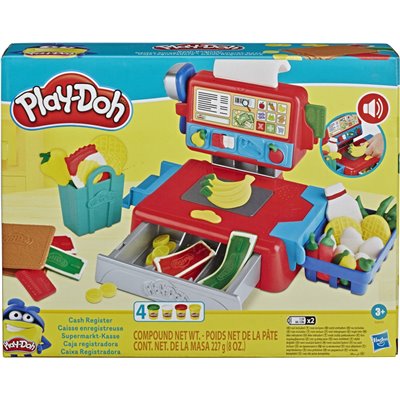 Hasbro Play-Doh Πλαστελίνη - Παιχνίδι Ταμειακή Μηχανή για 3+ Ετών, 4τμχ