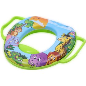 Lorelli Παιδικό Κάθισμα Τουαλέτας Animals με Εύκαμπτη Επιφάνεια Πολύχρωμο