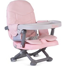 Cangaroo Φορητό Καθισματάκι Φαγητού Πλαστικό για Καρέκλα Kiwi Light Pink