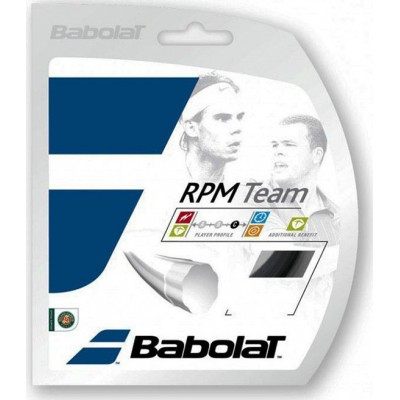 Babolat String Pro Hurricane Χορδή Τένις Λευκή 12m, Φ1.20mmΚωδικός: 241104-128 