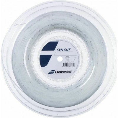 Babolat Syn Gut Χορδή Τένις Λευκή 200m, Φ1.30mmΚωδικός: 243144-101VN 