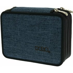 Polo Solido Μπλε Κασετίνα με 3 Θήκες