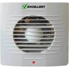 Excellent Electrics 50100/W Εξαεριστήρας Μπάνιου 100mm Λευκός