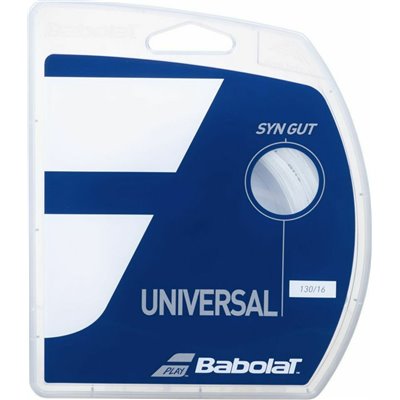 Babolat Syn Gut Χορδή Τένις Λευκή 12m, Φ1.30mmΚωδικός: 241144-101 