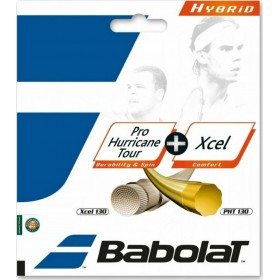 Babolat Hybrid Pro Hurricane Tour Xcel Χορδή Τένις Φ1.30mmΚωδικός: 281033-100 