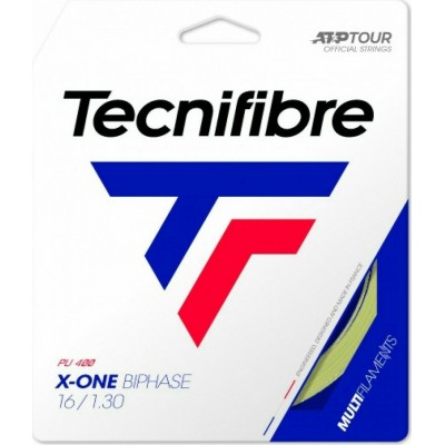 Tecnifibre X-One Biphase Χορδή Τένις Διάφανη 12.2m, Φ1.30mmΚωδικός: 01GXO130XN 