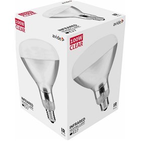 Avide ASIR27-100W-C Λάμπα Υπερύθρων 100W για Ντουί E27Κωδικός: 15.001.0251 
