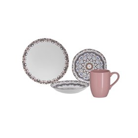 Click Σερβίτσιο Πιάτων Κεραμικό Πολύχρωμο 24τμχΚωδικός: 6-60-022-0063 