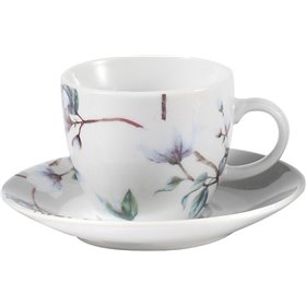 Fylliana Λουλούδι Σετ Φλιτζάνια Καφέ από Πορσελάνη Λευκό-Μωβ 90ml 6τμχΚωδικός: 0032-91-005  Fylliana Λουλούδι Σετ Φλιτζάνια Καφέ από Πορσελάνη Λευκό-Μωβ 90ml 6τμχΚωδικός: 0032-91-005