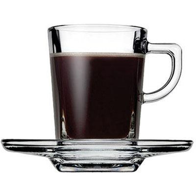 Espiel Carre Σετ Φλιτζάνια Espresso Γυάλινα Διάφανα 75ml 6τμχΚωδικός: SP95754K6 