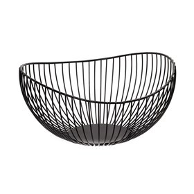 Espiel Φρουτιέρα Μεταλλική Μαύρη 33x33x16.5cm Espiel Φρουτιέρα Μεταλλική Μαύρη 33x33x16.5cm