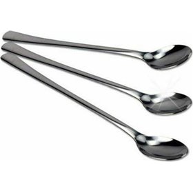 Alpina Σετ Κουτάλια Γλυκού/Παγωτού Ανοξείδωτα Ασημί 21cm 22456 3τμχ