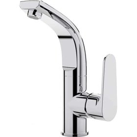 Gloria Lira Αναμεικτική Μπαταρία Νιπτήρα Ψηλή ΑσημίΚωδικός: 13-1059 