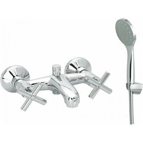 Viospiral Retro 00-4500 Ρετρό Μπαταρία Μπανιέρας Πλήρες Σετ Ασημί