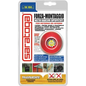Saratoga Ταινία Διπλής Όψης 19mm x 1.5m Saratoga Ταινία Διπλής Όψης 19mm x 1.5m