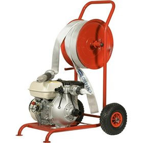 Σταθμός Πυρόσβεσης Με Αντλία Υψηλής Πιέσεως Βενζινοκίνητη MITSUBISHI Πλήρης