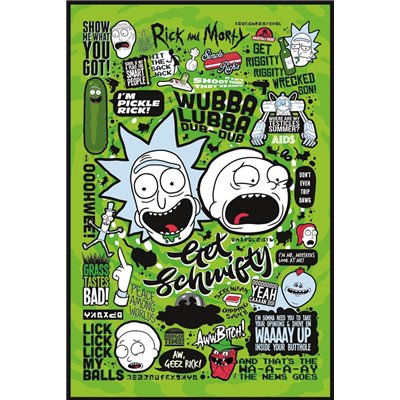 GB eye Αφίσα Rick &amp Morty Quotes 61x91.5cm