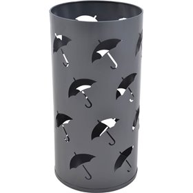 Ankor Ομπρελοθήκη Μεταλλική Γκρι 23x23x45cm