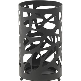 Inart Ομπρελοθήκη Μεταλλική Μαύρη 24x24x42cm Inart Ομπρελοθήκη Μεταλλική Μαύρη 24x24x42cm