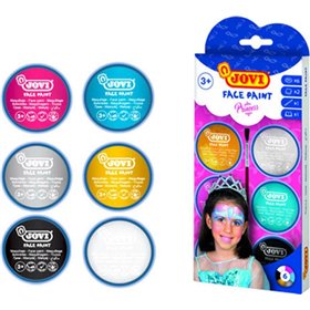 Χρώματα Face Painting Princess 6τμχ