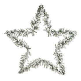 Χριστουγεννιάτικη Γιρλάντα Πλαστική Πράσινη 100x10x100cm