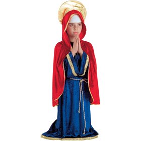 Clown Republic Χριστουγεννιάτικη Παιδική Στολή Παναγίτσα Μπλε