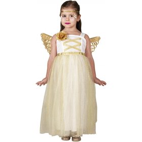 Clown Republic Χριστουγεννιάτικη Παιδική Στολή Άγγελος Χρυσή