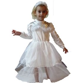 Palatino Χριστουγεννιάτικη Παιδική Στολή Χιονούλα Λευκή