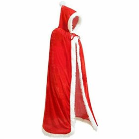 Χριστουγεννιάτικη Στολή Άγιος Βασίλης Κάπα Κόκκινη Χριστουγεννιάτικη Στολή Άγιος Βασίλης Κάπα Κόκκινη
