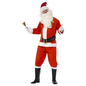 Χριστουγεννιάτικη Στολή Άγιος Βασίλης Santa Costume Deluxe Κόκκινη Χριστουγεννιάτικη Στολή Άγιος Βασίλης Santa Costume Deluxe Κόκκινη