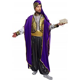 Χριστουγεννιάτικη Στολή Μάγος Μωβ Χριστουγεννιάτικη Στολή Μάγος Μωβ