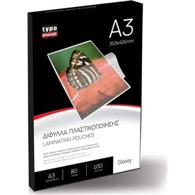 Typotrust Δίφυλλα Πλαστικοποίησης Α3 (100 Τμχ.)