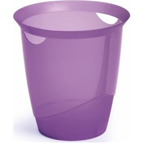 Durable Πλαστικό Καλάθι Αχρήστων 16lt Μωβ