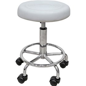 Σκαμπό Γραφείου Bar70 Λευκά 2τμχ 38x38x50cm Σκαμπό Γραφείου Bar70 Λευκά 2τμχ 38x38x50cm