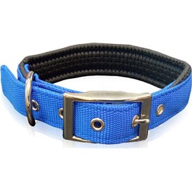 Pet Interest Neoprene Standard Κολάρο Σκύλου σε Μπλε χρώμα Small 16mm x 40cm
