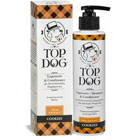Top Dog Σαμπουάν Σκύλου με Μαλακτικό Cookies με Αντιμυκητιασική Δράση 250ml