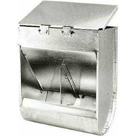 Μεταλλική Ταΐστρα Κουνελιών Εξωτερική 2 Θέσεων 2,85 Kg